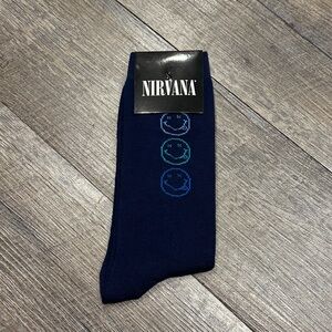Nirvana NWT Urban Outfitters Dark Blue Socks